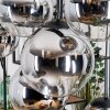 Gastor Suspension, Boule lumineuse, Suspension Chrome, Clair, Fumé, 8 lumières