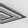 Lidor Plafonnier LED Noir, 1 lumière