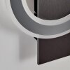 Lidor Applique murale LED Noir, 1 lumière