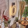 Lidor Applique murale LED Noir, 1 lumière