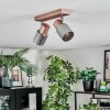 Medelim Plafonnier, Spot de plafond Bronze, 2 lumières