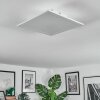 Omaro Plafonnier, Panel LED Blanc, 1 lumière, Changeur de couleurs