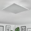 Omaro Plafonnier, Panel LED Blanc, 1 lumière, Changeur de couleurs