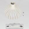 Orlin Plafonnier Beige, 1 lumière