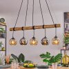 Koyoto Suspension, Boule lumineuse, Suspension Écru, Noir, 5 lumières