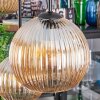 Koyoto Suspension, Boule lumineuse, Suspension Ambre, 6 lumières