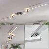 Orina Plafonnier LED Argenté, 1 lumière