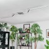 Orina Plafonnier LED Argenté, 1 lumière