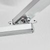Orina Plafonnier LED Argenté, 1 lumière