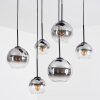 Koyoto Suspension, Boule lumineuse, Suspension Clair, Fumé, 6 lumières
