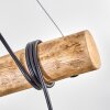 Koyoto Suspension, Boule lumineuse, Suspension Écru, Noir, 5 lumières
