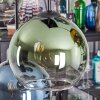 Koyoto Suspension, Boule lumineuse, Suspension Bleu, Or, Vert, Clair, 6 lumières