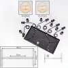 Koyoto Suspension, Boule lumineuse, Suspension Ambre, Clair, 6 lumières