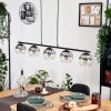 Koyoto Suspension, Boule lumineuse, Suspension Clair, Fumé, 5 lumières