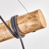 Koyoto Suspension, Boule lumineuse, Suspension Écru, Noir, 5 lumières