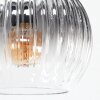 Koyoto Plafonnier, Boule lumineuse Clair, Fumé, 8 lumières