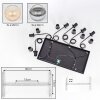 Koyoto Suspension, Boule lumineuse, Suspension Ambre, Clair, Fumé, 6 lumières