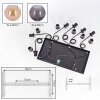 Koyoto Suspension, Boule lumineuse, Suspension Ambre, Fumé, 6 lumières