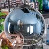 Koyoto Suspension, Boule lumineuse, Suspension Bleu, Or, Vert, Clair, Cuivré, 6 lumières