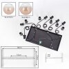 Koyoto Suspension, Boule lumineuse, Suspension Ambre, Clair, 6 lumières