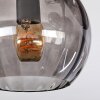 Koyoto Plafonnier, Boule lumineuse Noir, 5 lumières