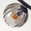 Koyoto Plafonnier, Boule lumineuse Noir, 5 lumières