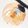 Koyoto Plafonnier, Boule lumineuse Noir, 5 lumières