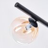 Chehalis Plafonnier, Boule lumineuse Noir, 5 lumières