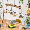 Koyoto Suspension, Boule lumineuse, Suspension Écru, Noir, 4 lumières