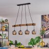 Koyoto Suspension, Boule lumineuse, Suspension Écru, Noir, 4 lumières