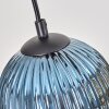 Koyoto Suspension, Boule lumineuse, Suspension Écru, Noir, 4 lumières