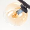 Koyoto Plafonnier, Boule lumineuse Ambre, Clair, 5 lumières
