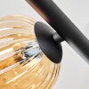 Chehalis Plafonnier, Boule lumineuse Noir, 5 lumières