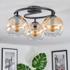 Koyoto Plafonnier, Boule lumineuse Ambre, Clair, 3 lumières
