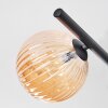 Chehalis Plafonnier, Boule lumineuse Noir, 5 lumières