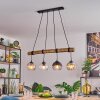 Koyoto Suspension, Boule lumineuse, Suspension Écru, Noir, 4 lumières