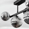 Chehalis Plafonnier, Boule lumineuse Fumé, 5 lumières Chehalis Plafonnier, Boule lumineuse Fumé, 5 lumières