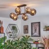 Ripoll Plafonnier, Boule lumineuse Fumé, 6 lumières Ripoll Plafonnier, Boule lumineuse Fumé, 6 lumières