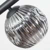 Ripoll Plafonnier, Boule lumineuse Fumé, 6 lumières