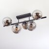 Gastor Plafonnier, Boule lumineuse Fumé, 5 lumières