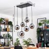 Gastor Suspension, Boule lumineuse, Suspension Noir, 6 lumières