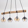 Koyoto Suspension, Boule lumineuse, Suspension Écru, Noir, 4 lumières