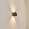 Tamarin Lampe murale d´extérieur, Applique murale LED Rouille, 2 lumières