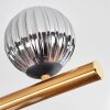 Chehalis Plafonnier, Boule lumineuse Or, Noir, 10 lumières