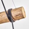 Koyoto Suspension, Boule lumineuse, Suspension Écru, Noir, 3 lumières