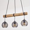 Koyoto Suspension, Boule lumineuse, Suspension Écru, Noir, 3 lumières