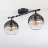 Koyoto Plafonnier, Boule lumineuse Clair, Fumé, 2 lumières
