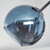 Koyoto Plafonnier, Boule lumineuse 42 cm Bleu, Vert, Cuivré, 3 lumières