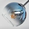 Koyoto Plafonnier, Boule lumineuse 42 cm Bleu, Vert, Clair, Cuivré, 3 lumières