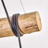 Koyoto Suspension, Boule lumineuse, Suspension Écru, Noir, 3 lumières